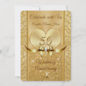 Uitnodigingen voor het hernieuwen van geloften op  (Voorkant)