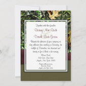 Uitnodigingen voor het jagen van Camo Wedding (Achterkant)