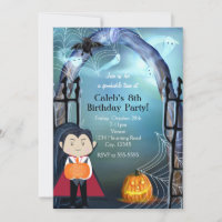 Uitnodigingen voor het Little Vampire Dracula Hall