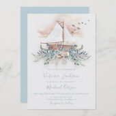 Uitnodigingen voor het uitzenden van een zweefvlie (Voorkant / Achterkant)