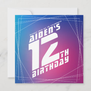 Uitnodigingen voor het verjaardagsfeest van de coo