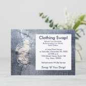 Uitnodigingen voor het wisselen van kleding (Staand voorkant)