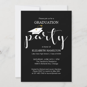 Uitnodigingen voor High School Graduation Party