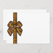 Uitnodigingen voor Kente (Voorkant / Achterkant)