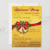 Uitnodigingen voor kerstklokken (Voorkant)