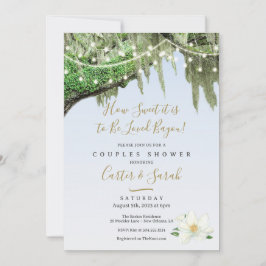 Uitnodigingen voor koppel bruisfeest, huwelijksfee