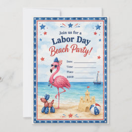 Uitnodigingen voor Labor Day-feestje