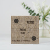 Uitnodigingen voor landbruiloft (Staand voorkant)