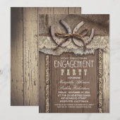  uitnodigingen voor landenengagementspartij (Voorkant / Achterkant)