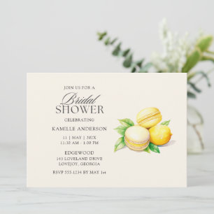 Uitnodigingen voor Lemon Bridal Shower