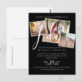 Uitnodigingen voor live videogesprek trouwfeest of (Voorkant / Achterkant)