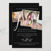 Uitnodigingen voor live videogesprek voor trouwfee (Voorkant / Achterkant)