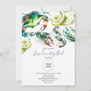 Uitnodigingen voor Low Country Boil-evenementen