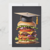 Uitnodigingen voor moderne afstuderen BBQ (Voorkant)