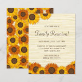 Uitnodigingen voor mooie gezinshereniging (Voorkant / Achterkant)