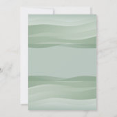 Uitnodigingen voor na de bruiloft van Sheer Myst (Achterkant)