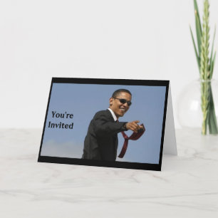 Uitnodigingen voor Obama's feest