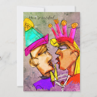 Uitnodigingen voor oudejaarsavond