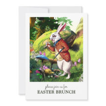 Uitnodigingen voor Pasen Bunny Easter Brunch