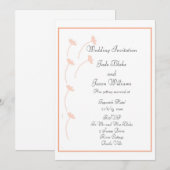 Uitnodigingen voor persoonlijk huwelijk (Voorkant / Achterkant)