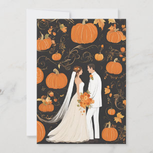 Uitnodigingen voor Pumpkin herfst Engagement