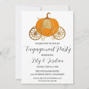 Uitnodigingen voor Pumpkin herfst Engagement