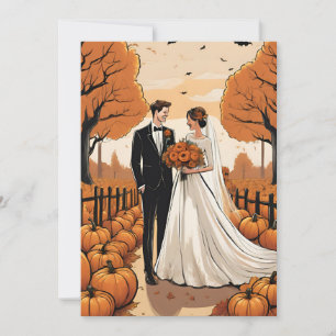 Uitnodigingen voor Pumpkin herfst Engagement