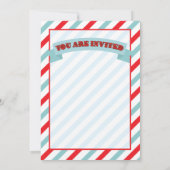 Uitnodigingen voor snor babyshower (Achterkant)