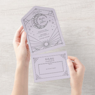 Uitnodigingen voor Stardust Wedding