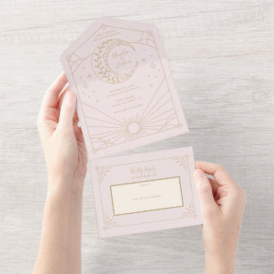 Uitnodigingen voor Stardust Wedding