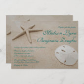 Uitnodigingen voor strandbestemmingen (Voorkant / Achterkant)