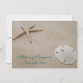 Uitnodigingen voor strandbestemmingen (Achterkant)