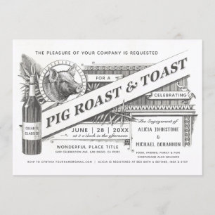 Uitnodigingen voor Supreme Pig Roast & Toast