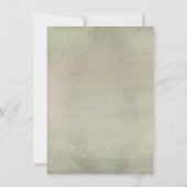 Uitnodigingen voor Tropisch Oerwoud Elephant Wedde (Achterkant)