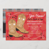 Uitnodigingen voor verjaardagsfeestjes (Voorkant / Achterkant)