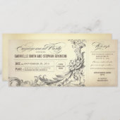 Uitnodigingen voor  verlofpartijen (Voorkant / Achterkant)