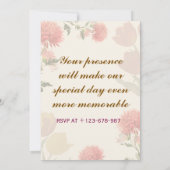 Uitnodigingen voor verloving (Achterkant)