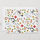 Uitnodigingen voor verpleegkundige graad (Achterkant)