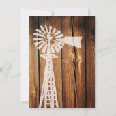 Uitnodigingen voor weduwschap in het Rustische lan (Achterkant)