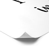 Uitnodigingsbord voor Outdoor Camping Bachelorette Poster (Hoek)