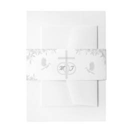 uitnodigingsbuikband voor huwelijkse eenheid uitnodigingen wikkel