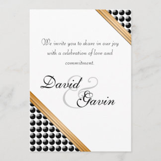 Uitnodigingsceremonie voor een Delight Commitment Kaart