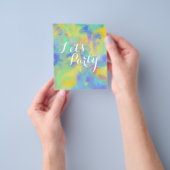 Uitnodigingsfolder afdrukken flyer (Hand)