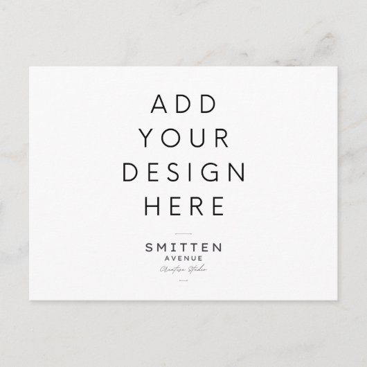 Uitnodigingskaart Afdrukken Uitnodiging Briefkaart (Voorkant)