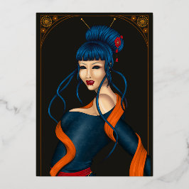 Uitnodigingskaart Folie Uitnodiging