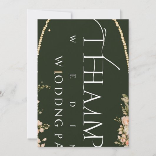 Uitnodigingskaart Kaart (Voorkant)