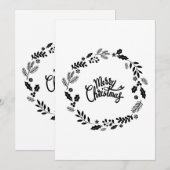 Uitnodigingskaart Kaart (Voorkant / Achterkant)