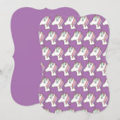 Uitnodigingskaart Kaart (Voorkant / Achterkant)