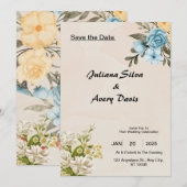 uitnodigingskaart kaart (Voorkant / Achterkant)