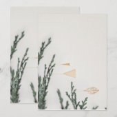 Uitnodigingskaart Kaart (Voorkant / Achterkant)